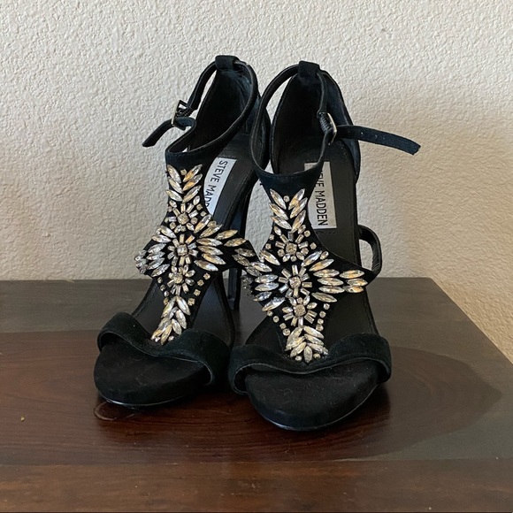 Steve Madden rhinestone heels - Picture 4 of 5
